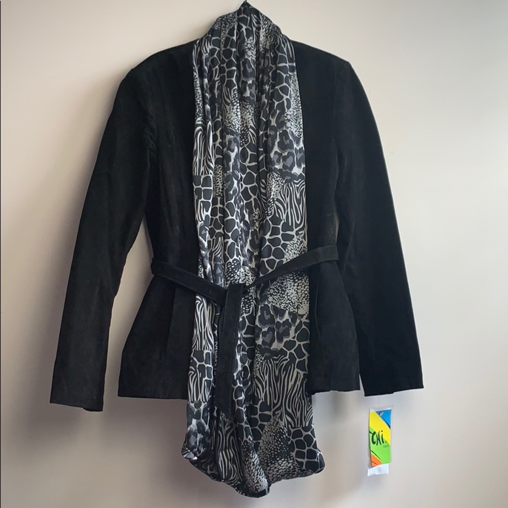 🤩 Wow! CHI by Falch Suede Leather Jacket